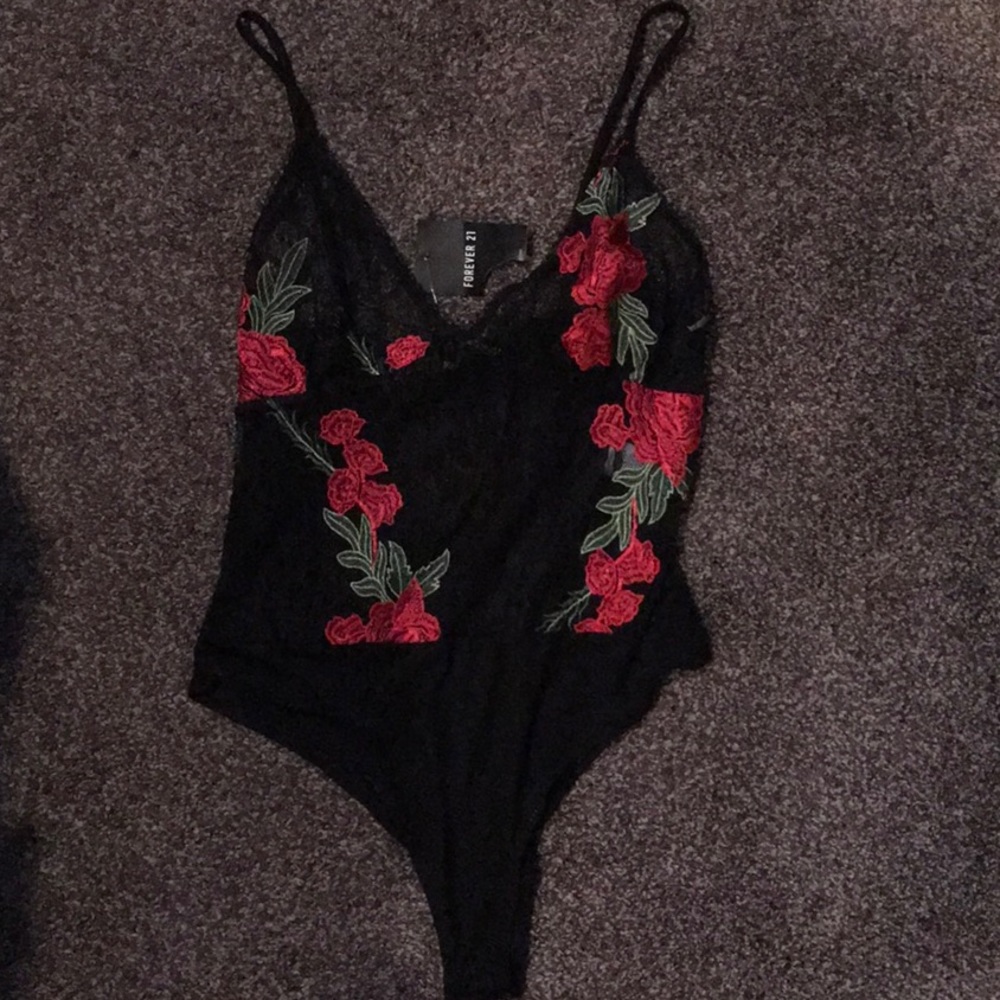 NWT forever 21 lingerie bodysuit